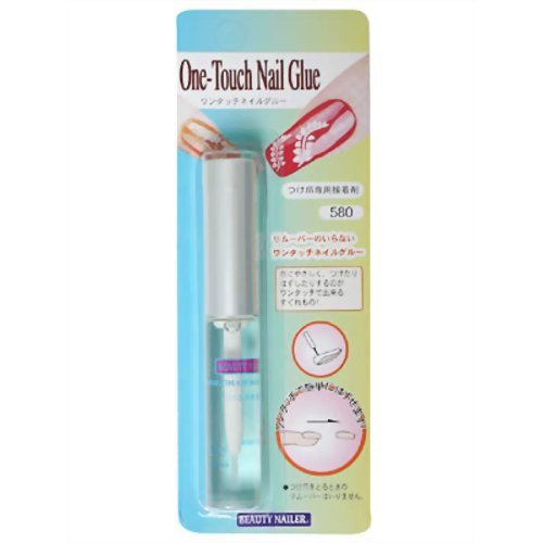 Beauty Nail Gel Nail One Touch Nail Glue 1pc (x1) 1 piece (x 1) ON-1 (one-touch nail glue)
