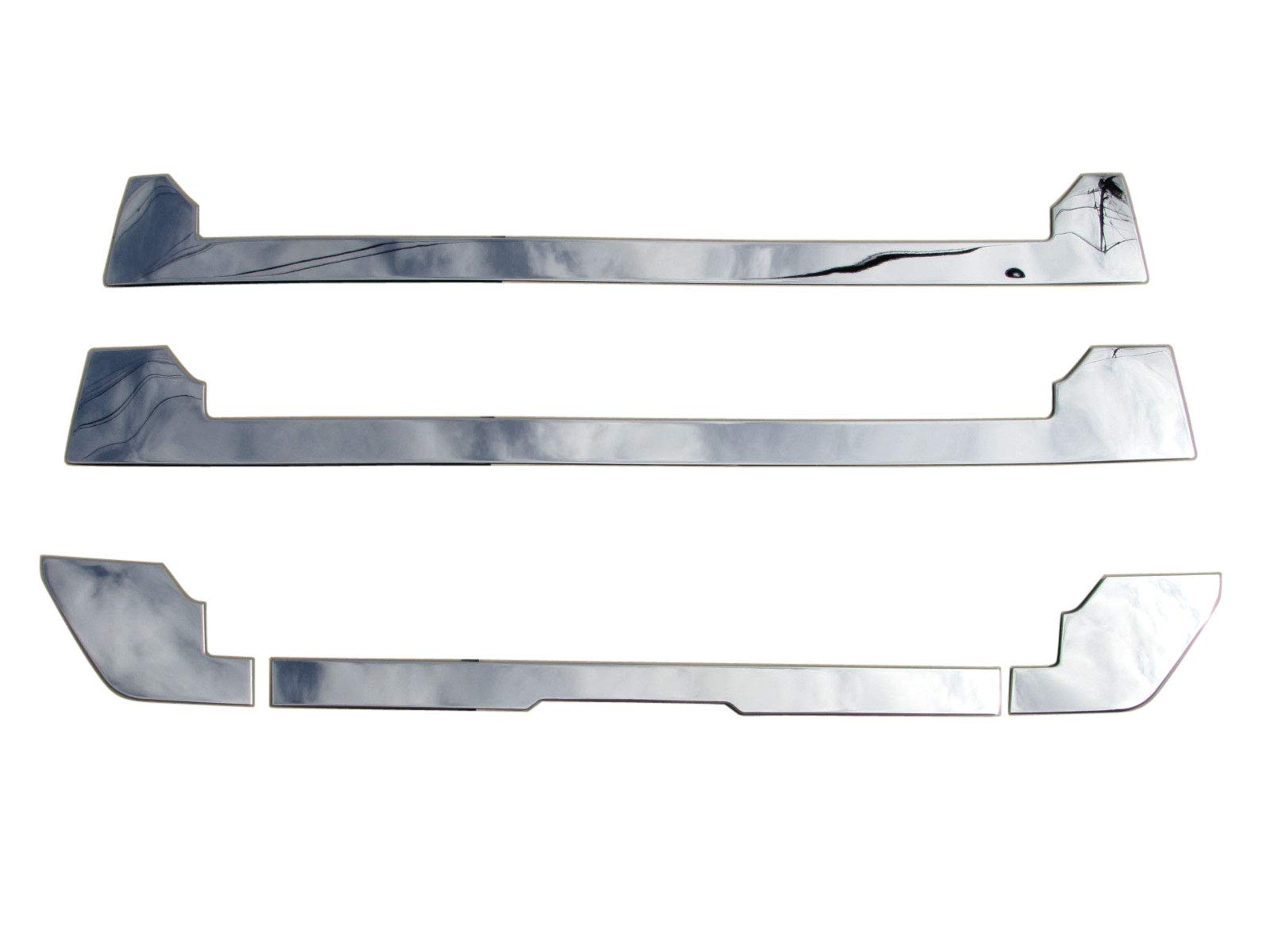 BRIGHTZ MA25484 UD Tracks Con Ultra Mirror Stainless Plated Front Grille Panel, 5 PC [TRUCK-L-066] Nissan UD Track