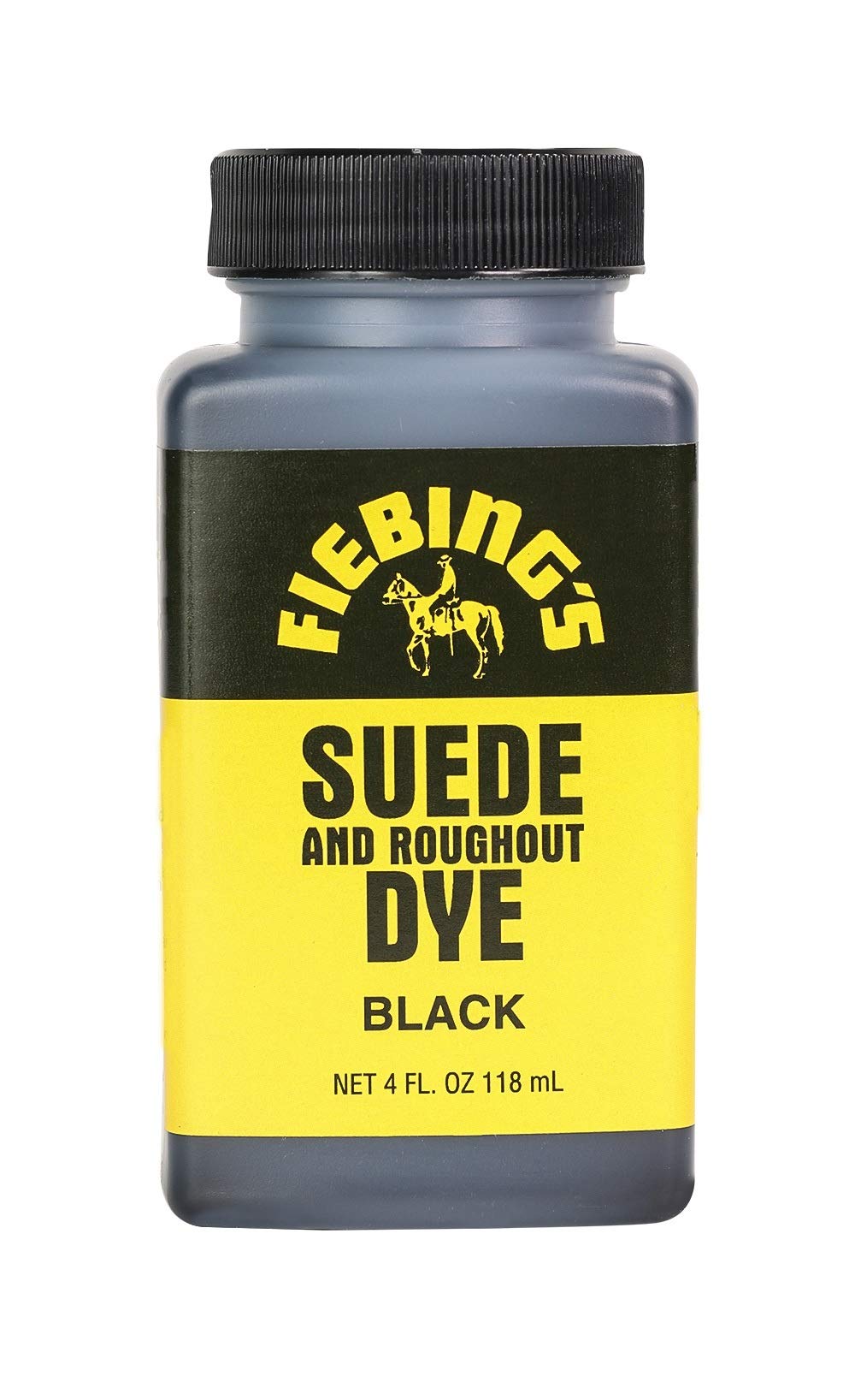 4 Oz. Suede Dye Black By Fiebing by Fiebing