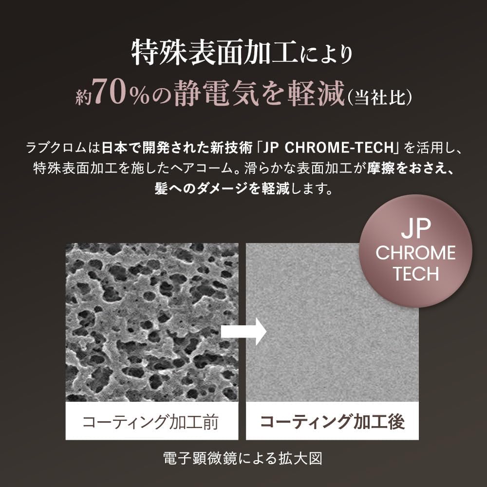 Расческа для челки LOVECHROME PG Премиум-класса черная 【Официальный магазин】 / LOVECHROME, фото 3