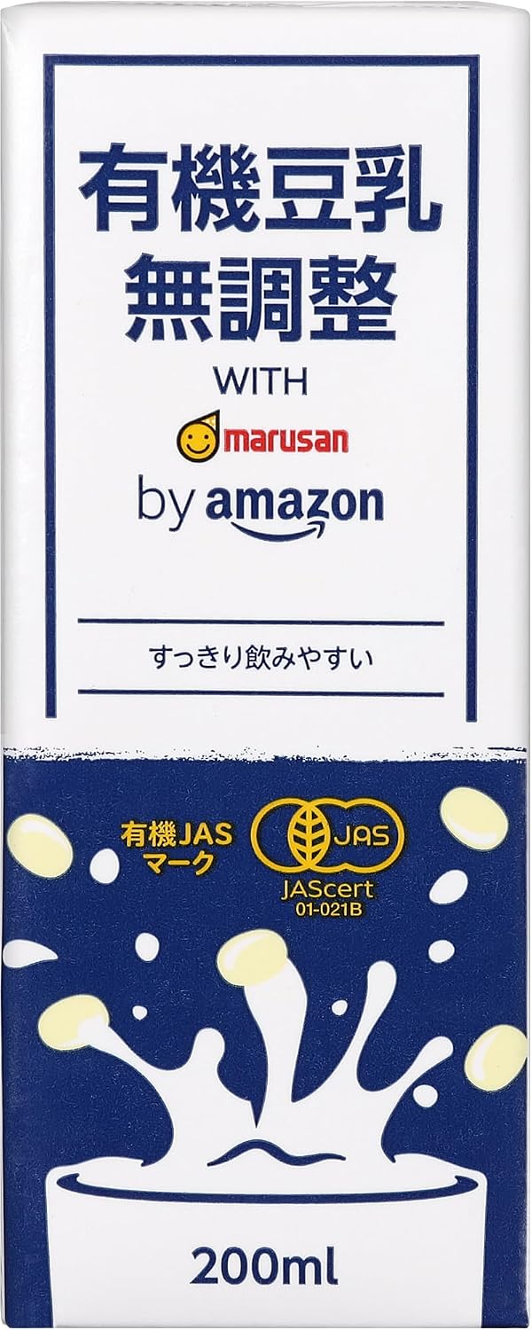 от Amazon Marsan Органическое чистое соевое молоко 200 мл х 24 шт.-упаковка 200 мл (х 24 шт.), фото 4