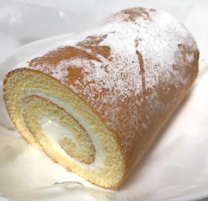 Молочный рулет с белой розой 【1 шт】 Прохладные полеты, фото 2