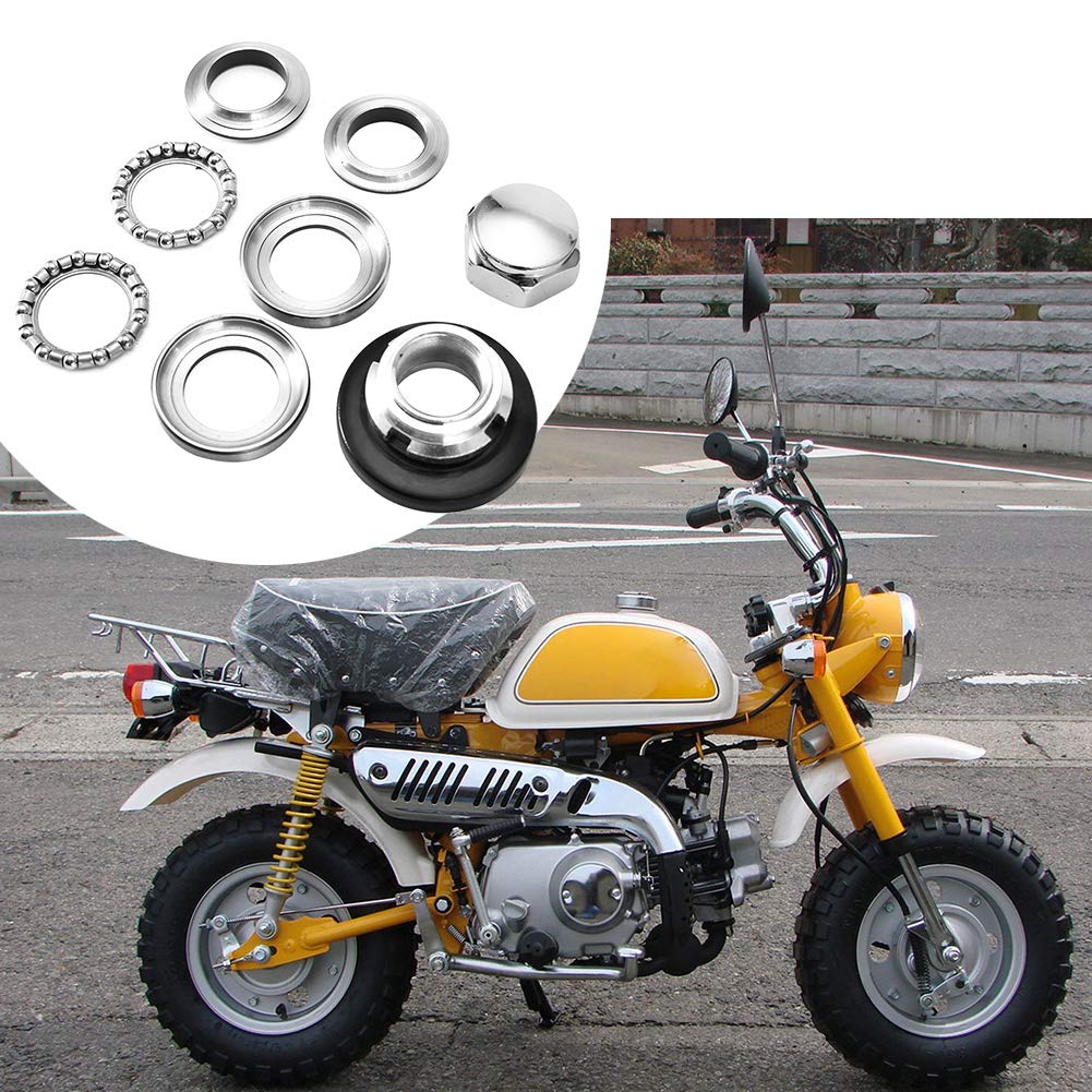 Комплект подшипников рулевого управления мотоцикла для Honda Monkey Z50Z50R Комплект аксессуаров для конических подшипников рулевой тяги, фото 9