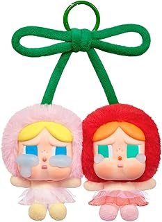 【POP MART 公式ストア】CRYBABY Crying For Love ぬいぐるみペンダント Love You Cherry Much クライベイビー ポップマート ぬいぐるみ ドール おもちゃ ソフビ人形 キーホルダー ブラインドドール ギフト 推し活 ポプマ 正規品