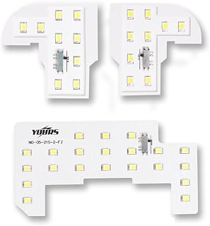 YOURS(ユアーズ) ホンダ フィット GK3 GK4 GK5 GK6 フィットハイブリッド GP5 (減光調整付き) 専用設計 LED ルームランプセット (専用工具付) FIT カスタム パーツ アクセサリー ドレスアップ HONDA ホンダ roomset-new-fit-n y23-2403 [2] M