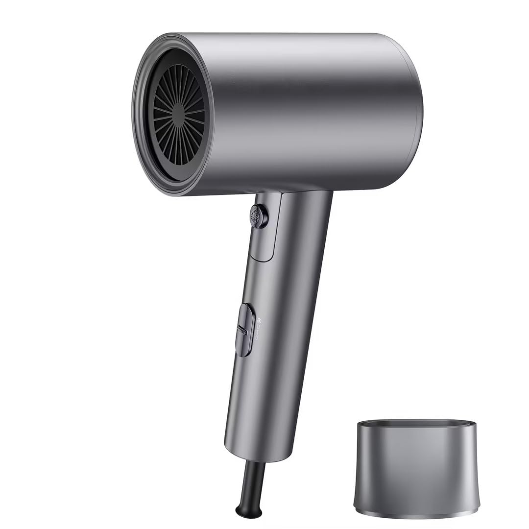【2025 Innovative Enhanced Version】SOUNATE Hair Dryer, High Airflow Hair Dryer, Fast Drying, 200 Million High-Concentration Negative Ions, Hair Quality Improvement, Static Electricity Prevention, Hair gray
