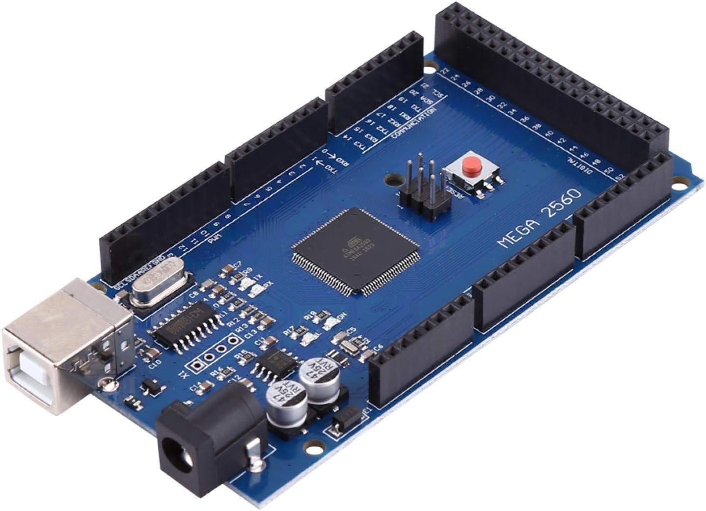 Лампа 1.4 Контроллер r3 5X a4988 Драйвер + arduinp RAMPS 1.4, Контроллер для 3D-принтера MEGA 2560 R3 A4988 Аксессуары для радиатора с комплектом перемычек для замены USB-кабеля, фото 5