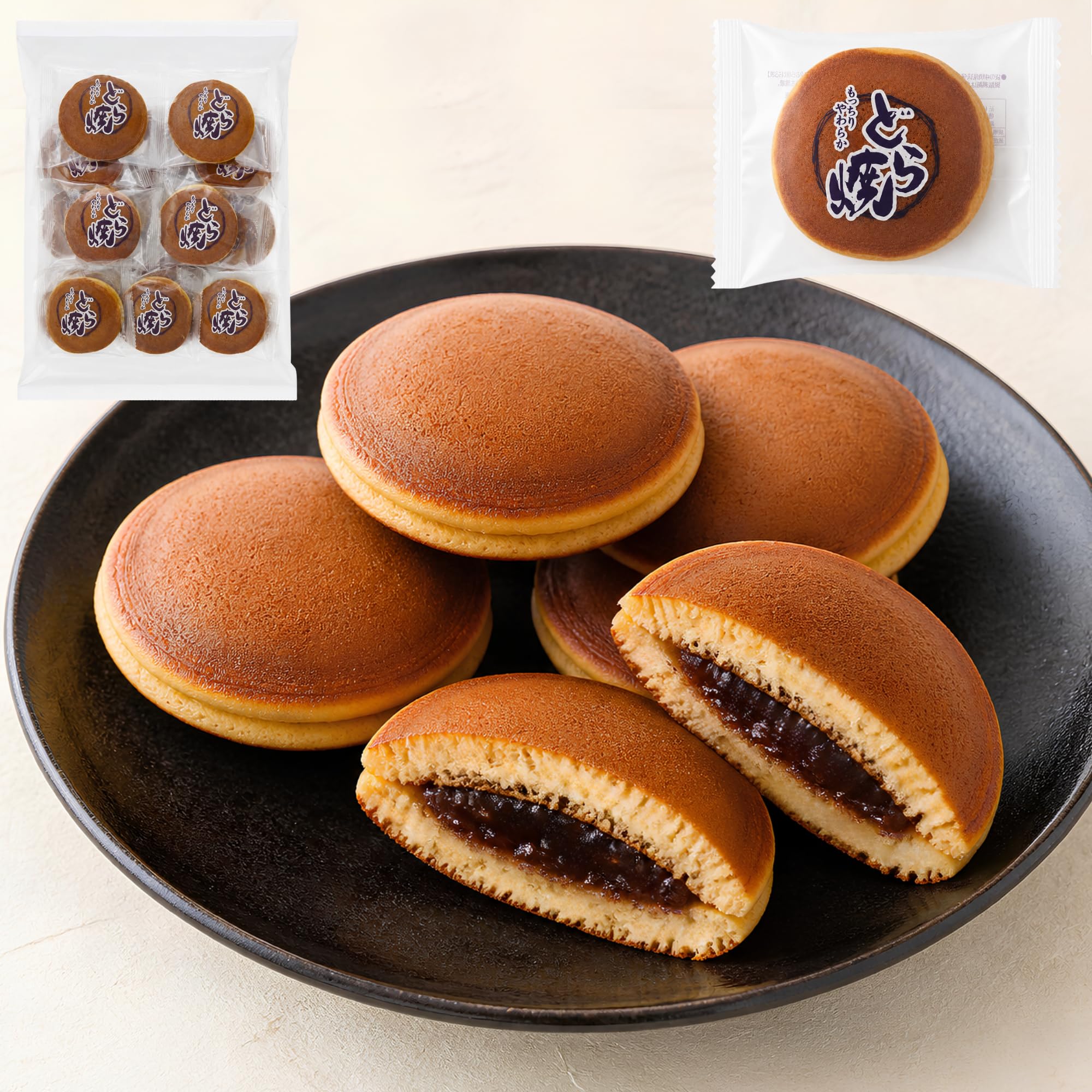 Alneka Mini Dorayaki Sweets, Japanese Sweets, Individually Packaged, Snacks, 17.6 oz (500 g), Approximately 22 Pieces, Made in Japan どら焼 500g