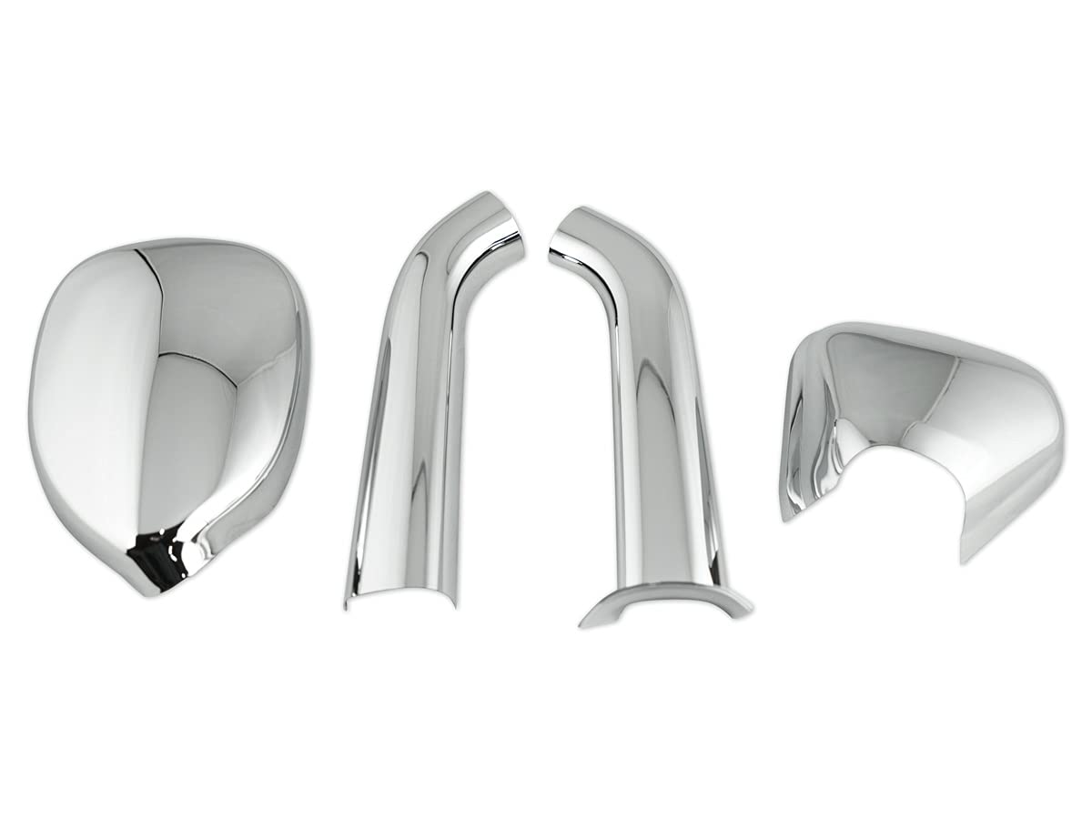 TRISTAR'S [HiAce Regias Ace 200 Series Type 1-8] Guts Mirror Under Mirror Plated Cover 4-Piece Set