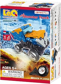 Yoshiritsu LaQ ハマクロンコンストラクター ミニ モンスタートラック(38pcs+SP8pcs) L008770