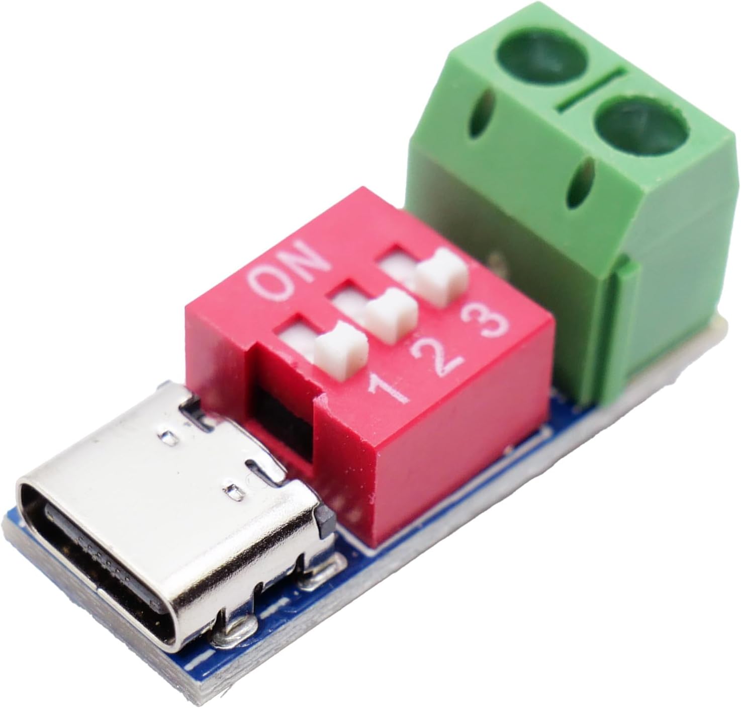 ДЕТАЛИ YMS [2 шт.] Триггерный модуль USB-C PD Тип Dip-переключателя (2), фото 5