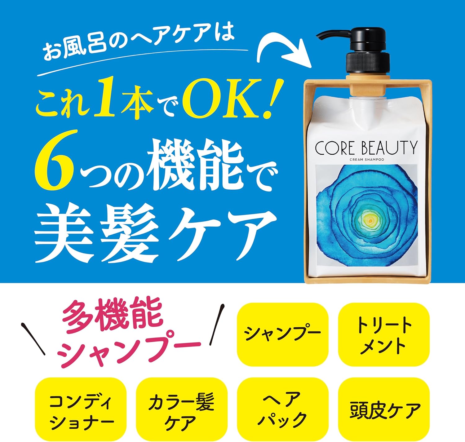Крем-шампунь CORE BEAUTY с ароматом свежего лимона и нежного черного чая, 450 г, фото 4