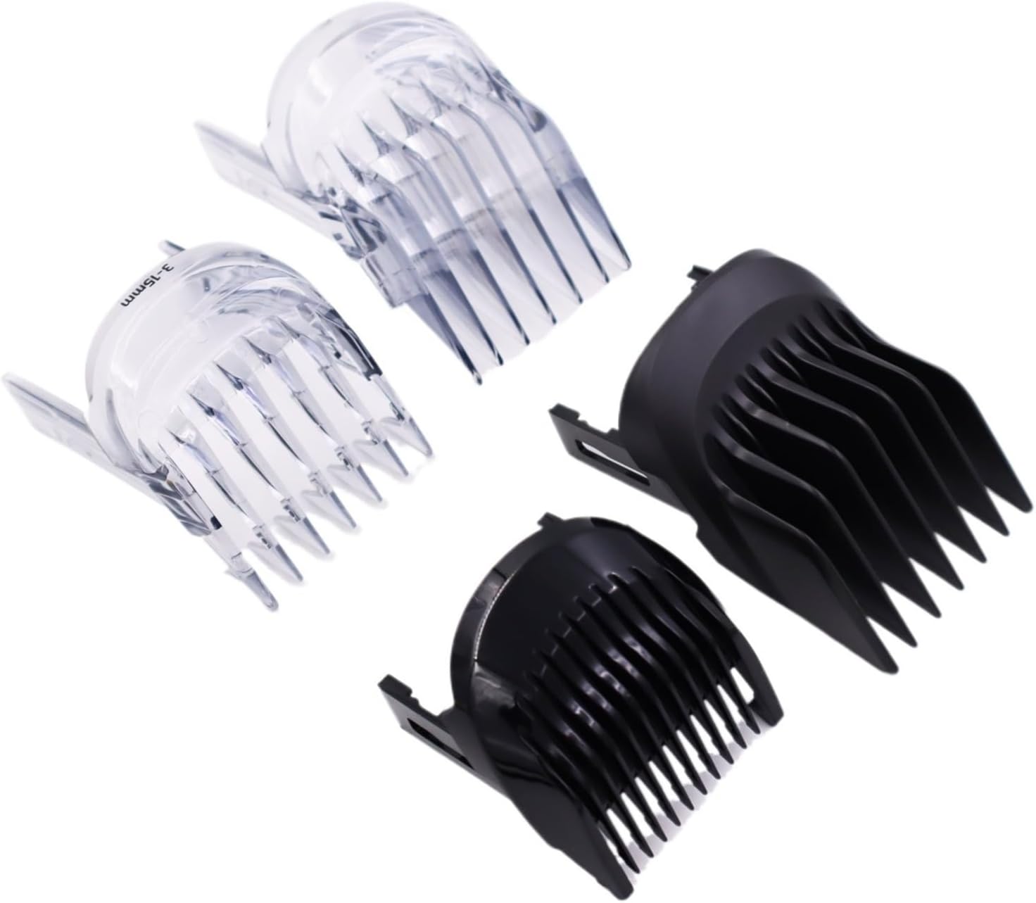 Пластиковая расческа для стрижки волос Philips HC5610 HC5612 HC5630 HC5632 HC5690 HC5691 HC7650 2 мм 3-15 мм с фиксатором 16-28 (3-15 мм), фото 2