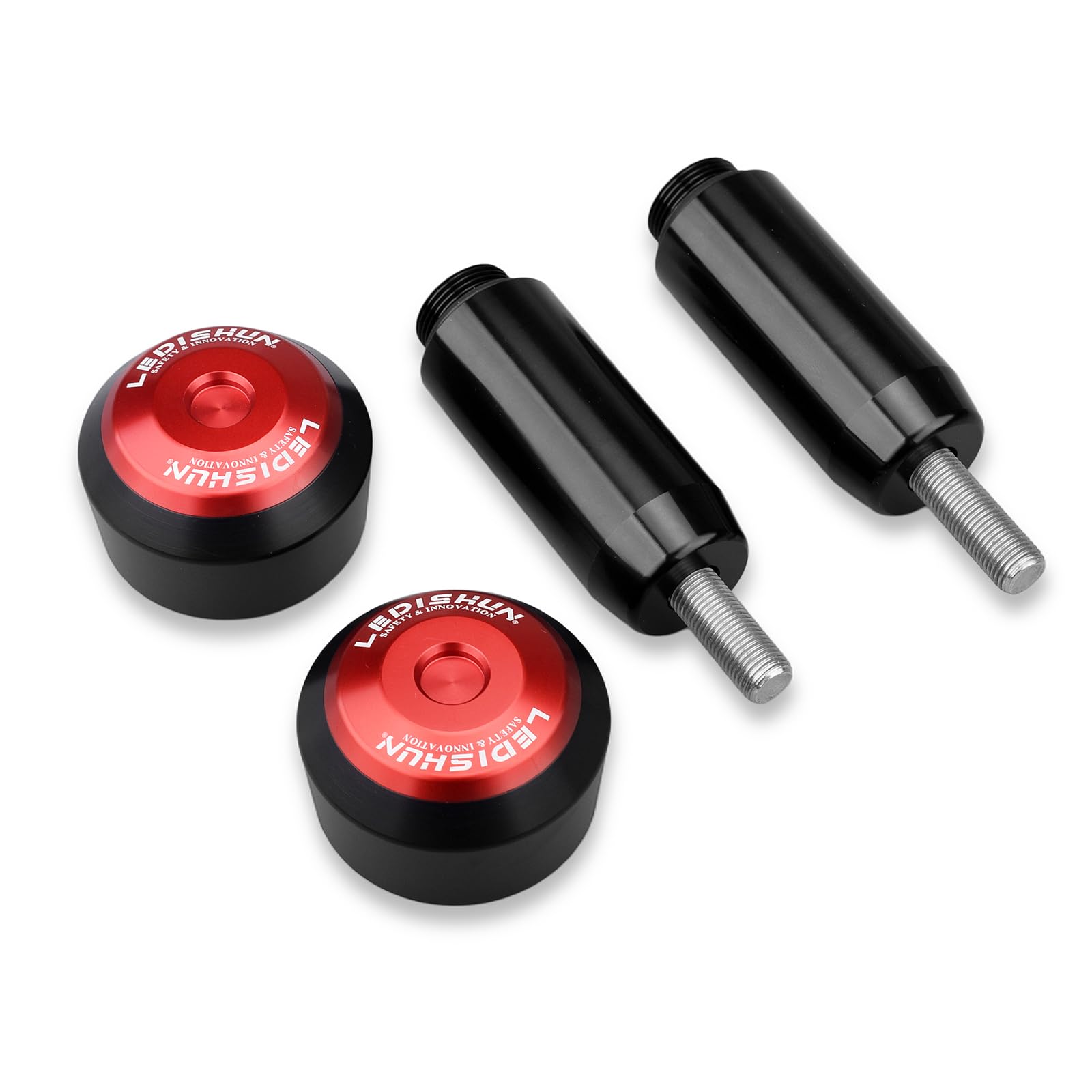 Motorcycle Frame Slider/Engine Slider Fits Yamaha YZF-R7(2022-2024) XSR700(2018-2024) MT-07(2018-2024) (Red)