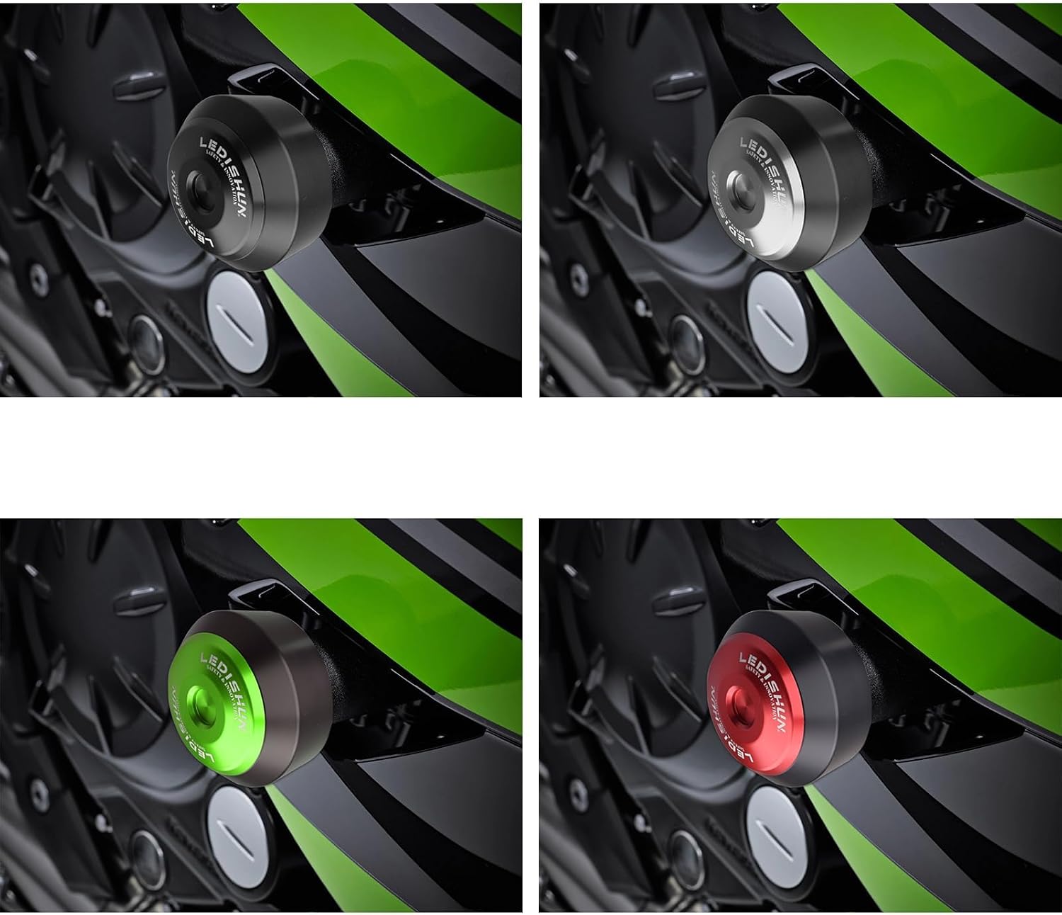 Ползунок рамы мотоцикла / двигателя подходит для Yamaha YZF-R7(2022-2024) XSR700(2018-2024) MT-07(2018-2024) (красный), фото 6