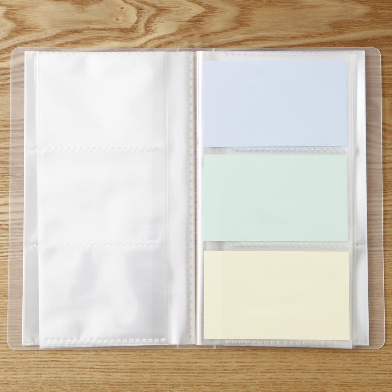 Фирменное наименование: Полипропиленовый держатель для карт MUJI, боковое отделение на 3 ступени, 180 карманов 44596999 (× 2), фото 2