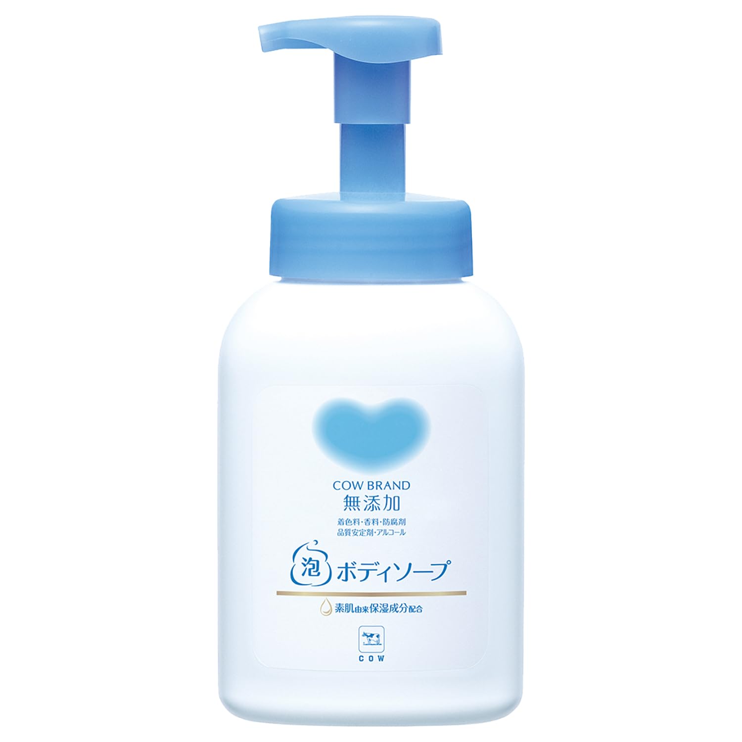 Cow Brand Additive-Free Cow Brand Additive-Free Foaming Body Soap with Pump, 500ml ポンプ付 500ml Foaming Body Soap