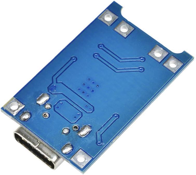 Aidepen 10 шт. комплект TP4056 Type-C USB 5V 1A Модуль зарядного устройства для литиевой батареи Type-C Зарядная плата с двойной функцией защиты, фото 8