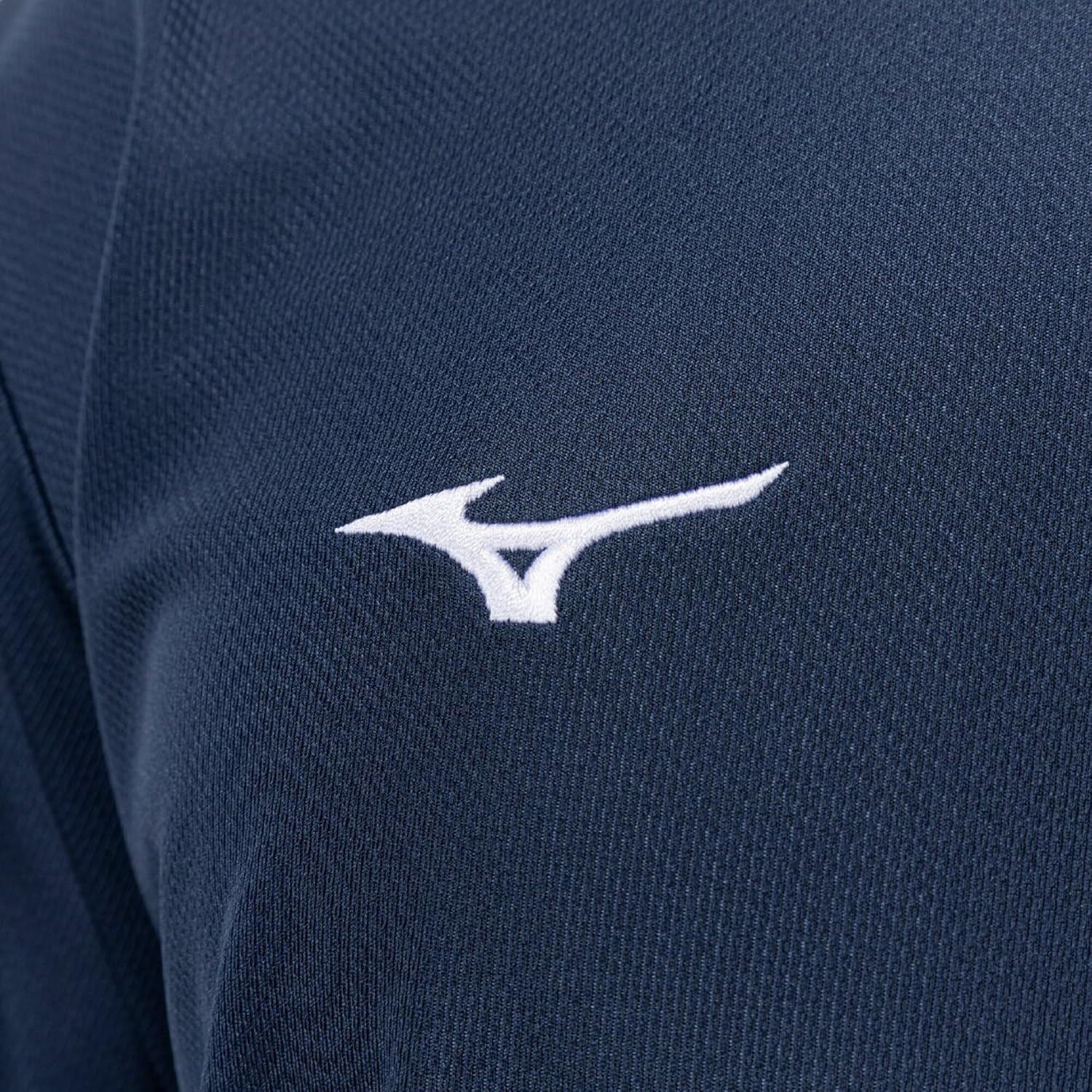 Тренировочная одежда MIZUNO (МИДЗУНО) с коротким рукавом и U-образным вырезом [Есть лимитированная модель на Amazon] Футболка Navi dry 32MAC190/32MAC194 Унисекс для взрослых, фото 6
