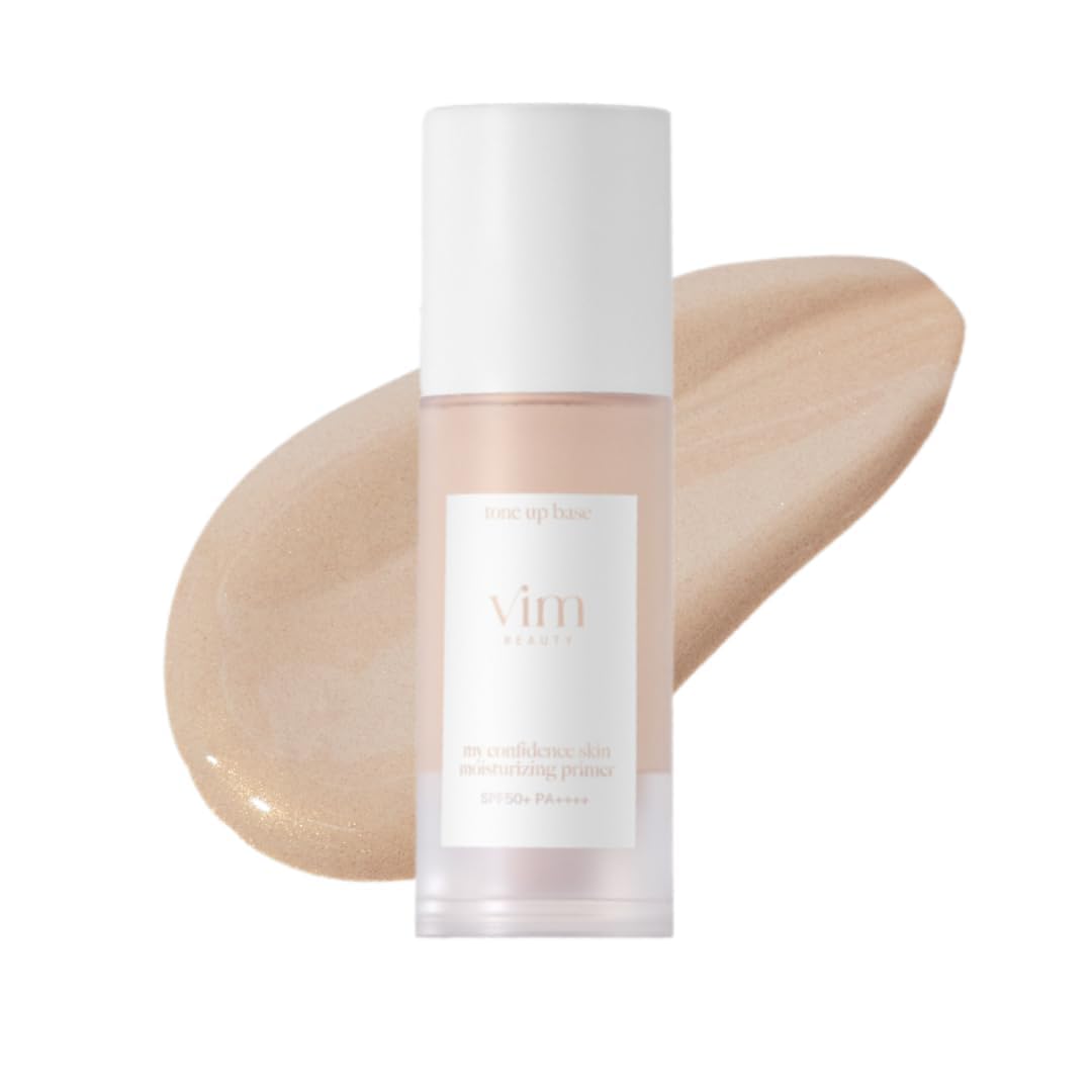 My Confidence Skin Moisturizing Primer Sunscreen Primer Base Makeup UV Primer SPF50+ PA++++ Moisturizing Pore Concealer Pearl_Pearl