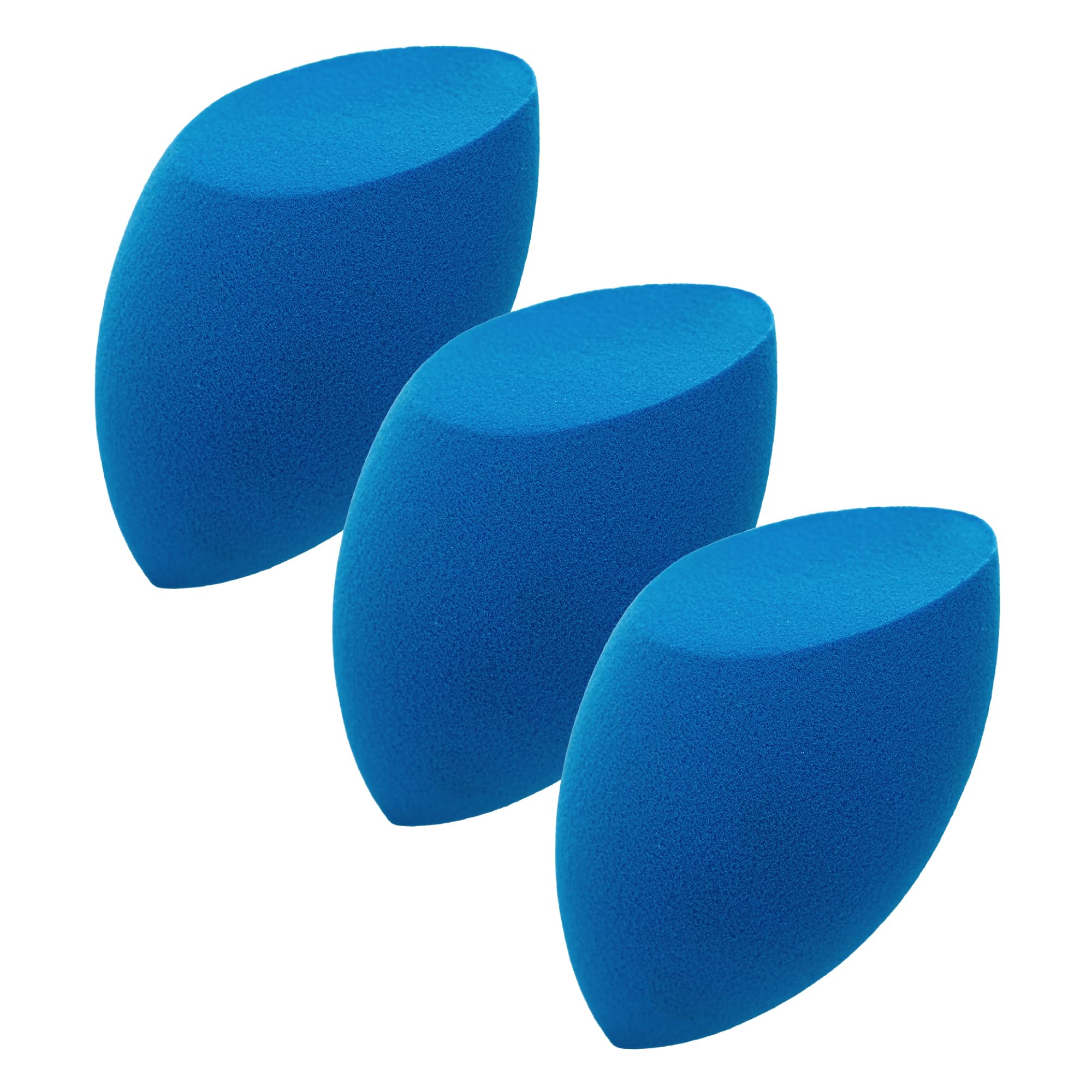 FILLIMILLI Olive Young Puff, 3-Piece Set, Blue, Teardrop Shape, Makeup Sponge, ChocChoc Puff, Watery Puff, Filimili Watery Puff (3 pcs)