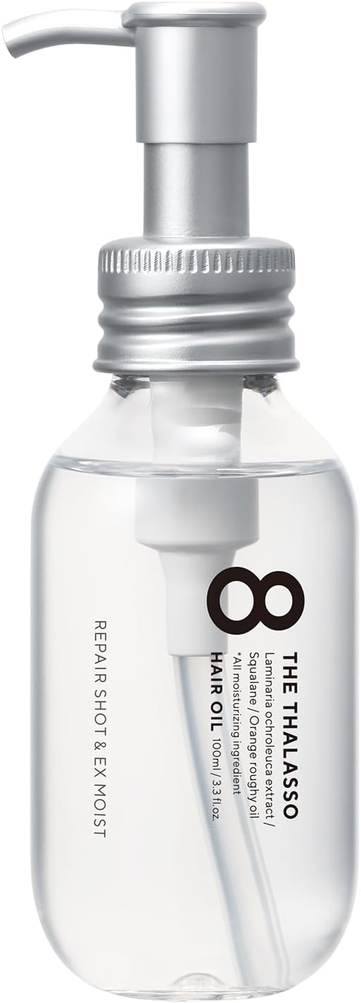Масло-сыворотка для волос Eight Tharaso Repair Shot & EX Moist Beauty Serum Oil, 3,4 жидких унции (100 мл) Масло для волос_repair Shots & EX Moist, фото 3