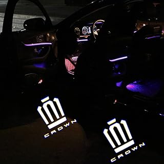 2025新型 トヨタ クラウンエステート カーテシライト ドアウェルカムライト カーテシランプ LED HDロゴ投影 トヨタクラウンエステート カーテシ 車用ドアランプ対応 Crown Estate工具付き 色褪せず (4個セット-前後ドア用)