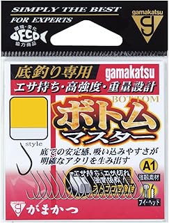 がまかつ(Gamakatsu) シングルフック A1 ボトムマスター 白 68389
