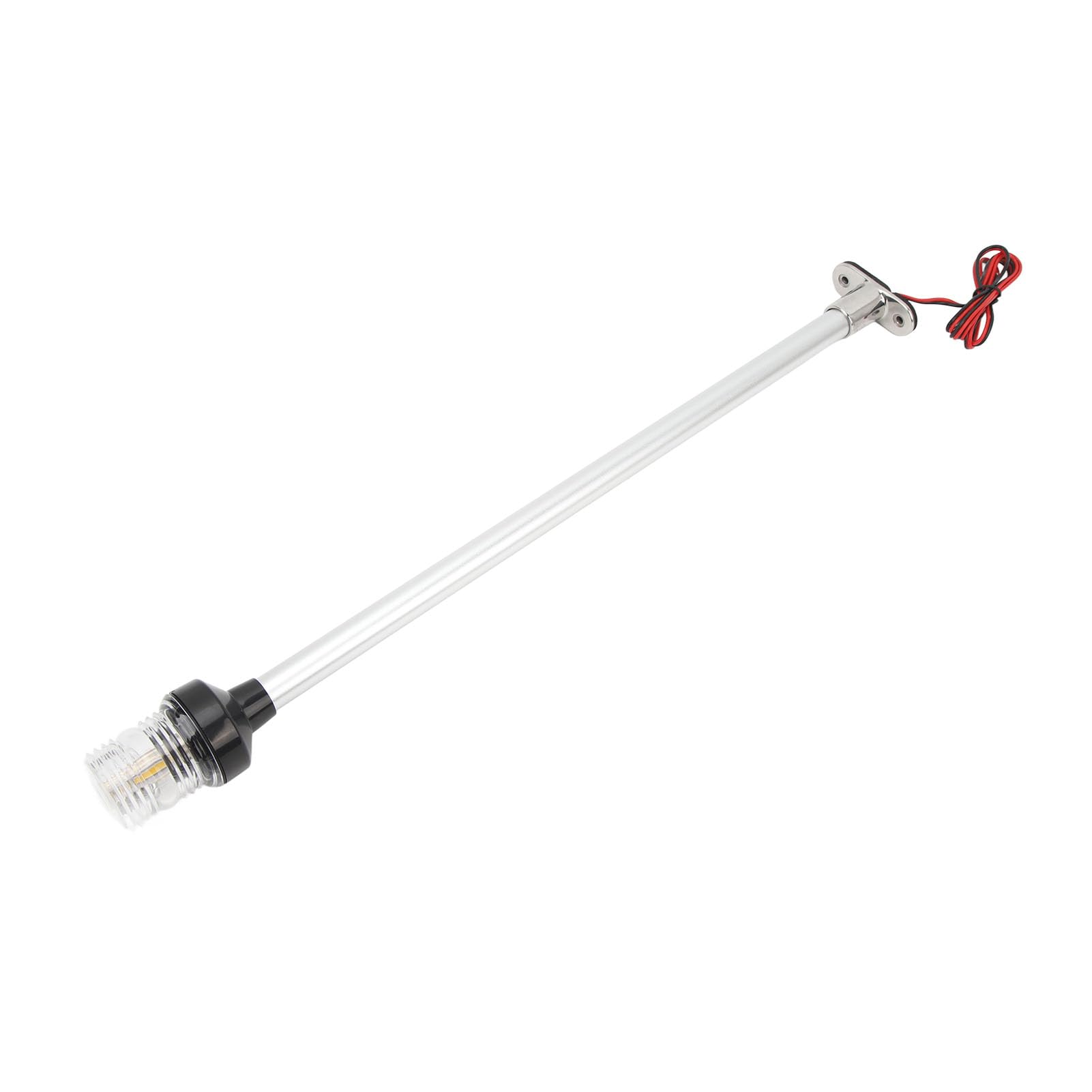 Phantasmia マリンアンカーライト 360度対応 12-24V DC 316ステンレス鋼 55.88cm – IP66防水設計 耐塩性ナビゲーションライト 海上用