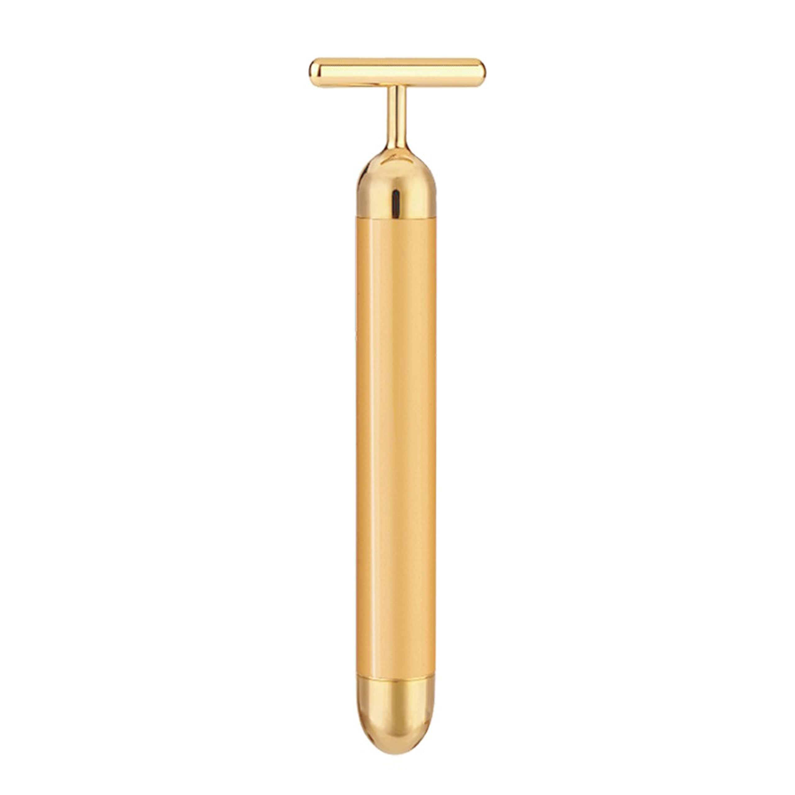 Beauty Bar Face Roller 24K 9000+ 24kgold Face Tightening T-shape 24k 9000+