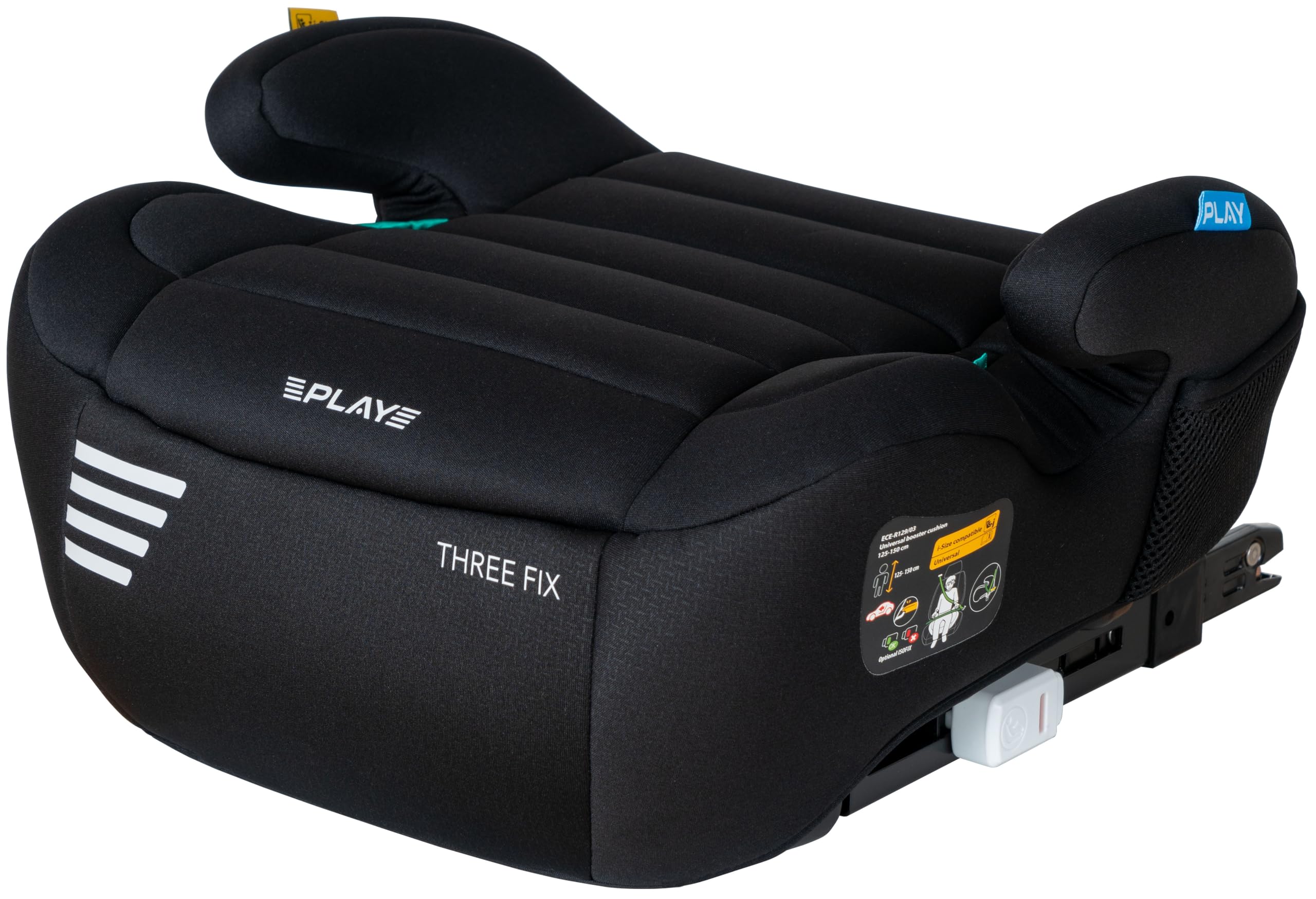 Детское кресло-бустер с ISOFIX Three Fix Junior, официально импортировано (совместимо с R129, Black Wings), R129 Black Wings, фото 2