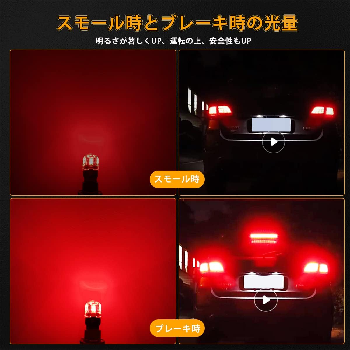 12 В-24 В Автомобиль S25 с двойной лампочкой LED Red, яркий задний фонарь/Стоп-сигнал, 15 светодиодных ламп, 3030 SMD BAY15D, P21/5 Вт, Светодиодная лампа, Светодиодная лампа накаливания, Универсальная, высокой яркости, совместимая с японским автомобильным транспортом S25 с двойной лампочкой красного цвета, фото 5