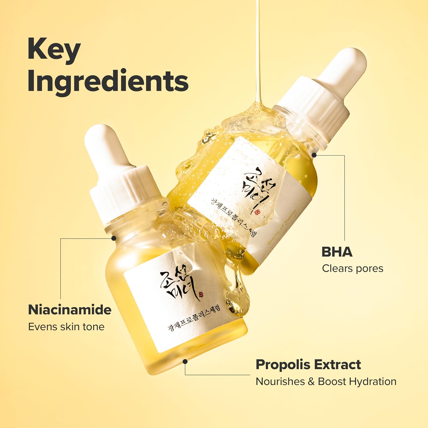 Сыворотка Beauty of Joseon Glow Serum: Прополис + ниацинамид [BOJ] Propolis Glow Serum, фото 5