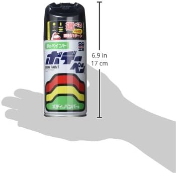 Ручка для кузова SOFT99 (99KOBO) 08112 T-112, Toyota 202, Черный, объем 0,3 л, Оригинальный номер цвета производителя: 202, фото 8