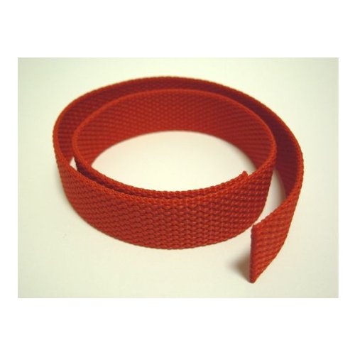PP belt Col. 8 Red 1.6 mm Thickness 20 mm Width 50 cm Unit 切ri売ri