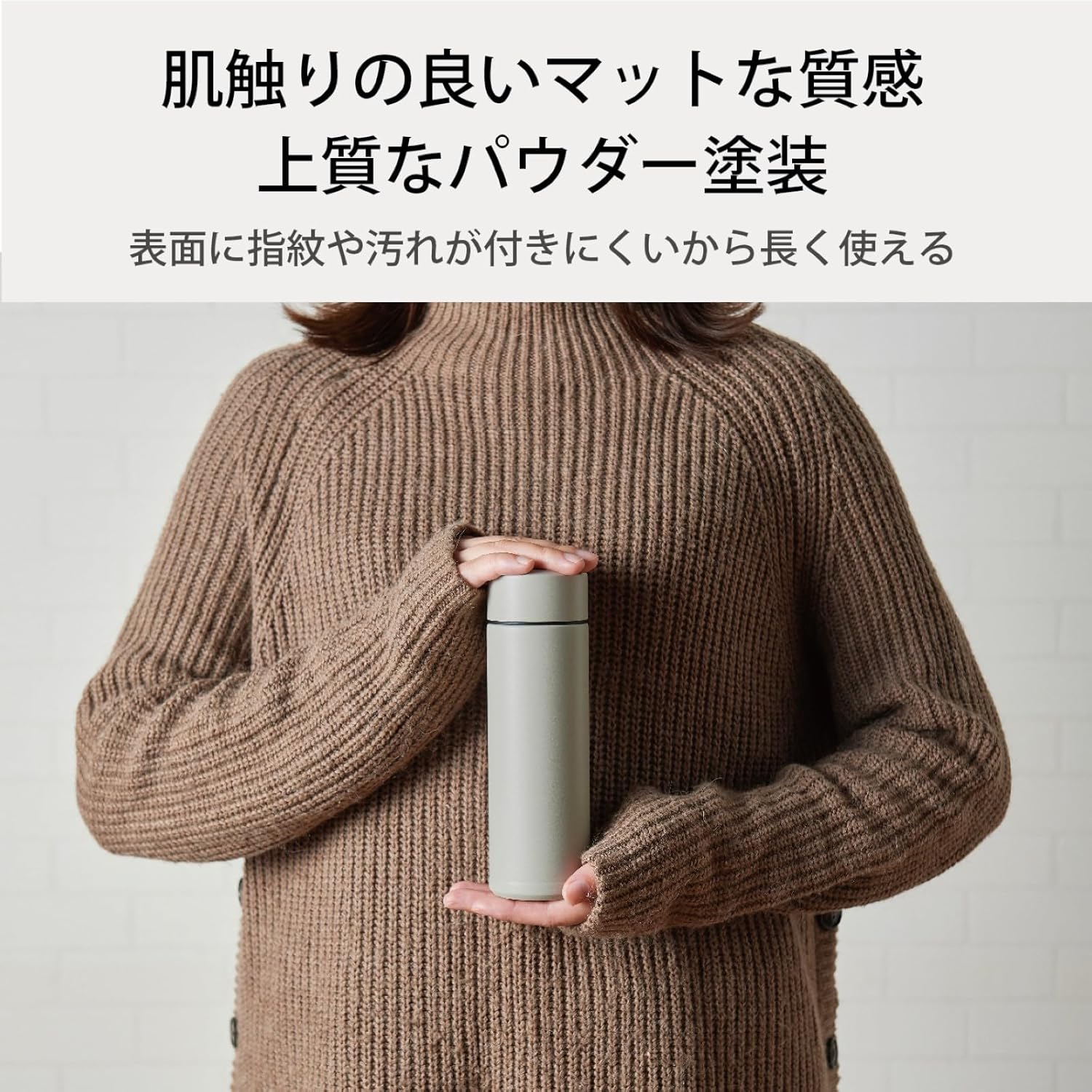 【Эксклюзивный для СЕТИ цвет】Керамическая кофейная бутылка Kyocera CERAMUG Ceramic Coffee Bottle Slim Mug Bottle, 16,9 жидких унций (500 мл), Завинчивающаяся, Внутренняя керамическая обработка, Конструкция с вакуумной изоляцией, Горячая и холодная вода Stormy Grey, 500 мл, фото 9