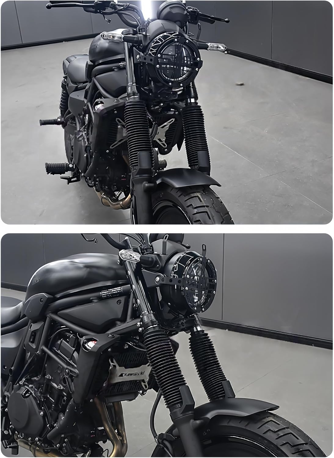 ДЛЯ Eliminator Eliminator se (2023-2026) Защитная накладка на переднюю вилку мотоцикла, Отражающий щиток, Защитная накладка на переднюю вилку мотоцикла, устойчивая к царапинам, Крышка амортизатора передней вилки мотоцикла, гетры (снизу) [Параллельный импорт], фото 5