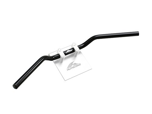 Hurricane HB0062B-01 P7/8" Flat Conch 2 Handlebar, Black