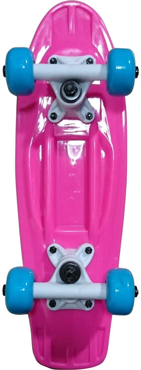 Life Balance NSM Mini Skateboard 17" YW-1705-P3 pink x blue