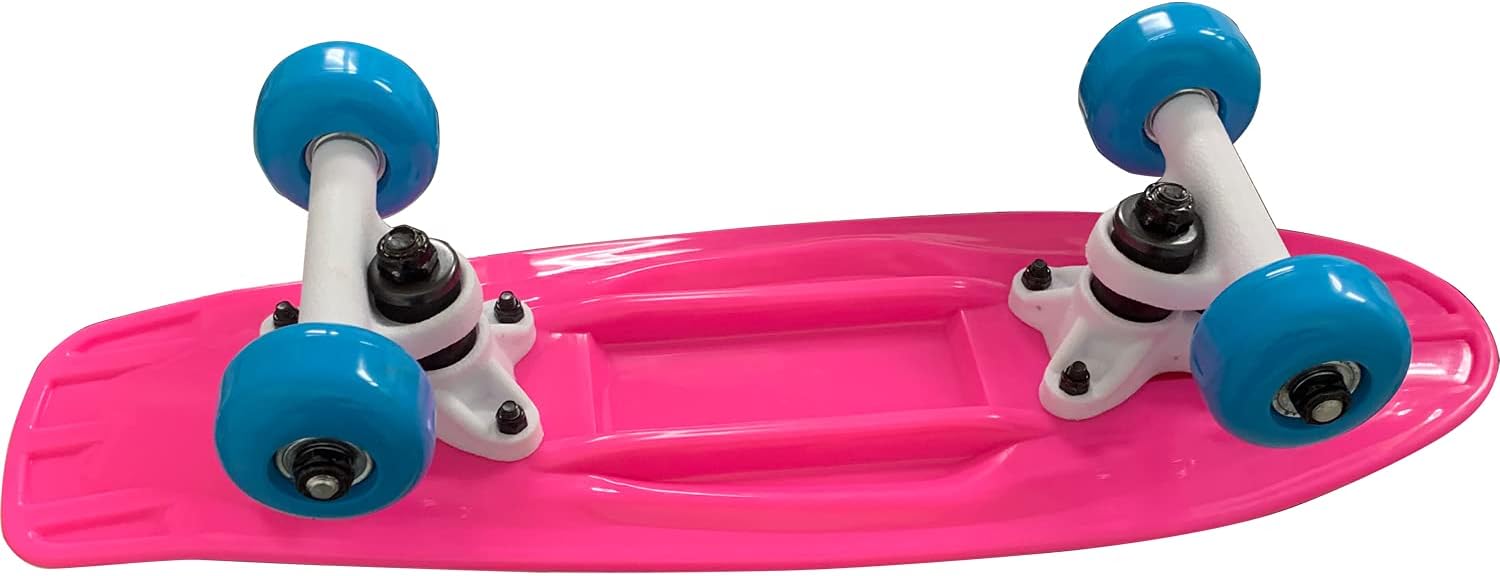 Мини-скейтборд Life Balance NSM 17" YW-1705-P3 розовый x синий, фото 5