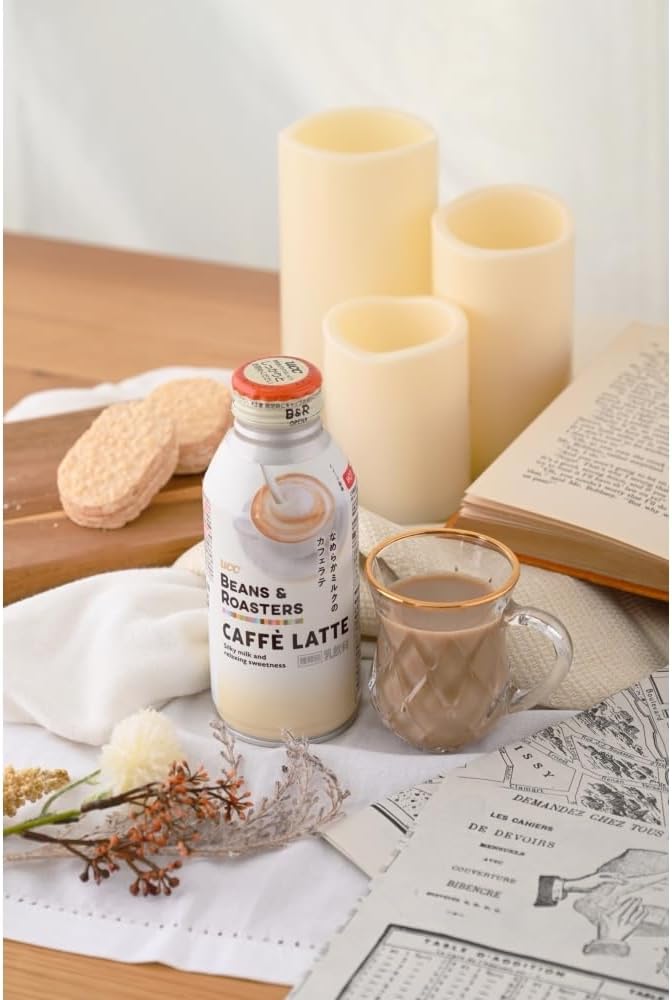 Латте с фасолью и ростерами UCC Cafe, 13,2 унции (375 г) х 24 бутылки, фото 8