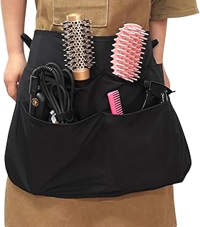 料理用ハーフエプロン、ビストロサーバーエプロン | バーバーショップエプロン庭師用ユニセックスウエストエプロン,キッチン、ガーデン、クラフトテーブル、理髪店、レストラン、バーベキュー用の汚れ防止ウェイトレスエプロン