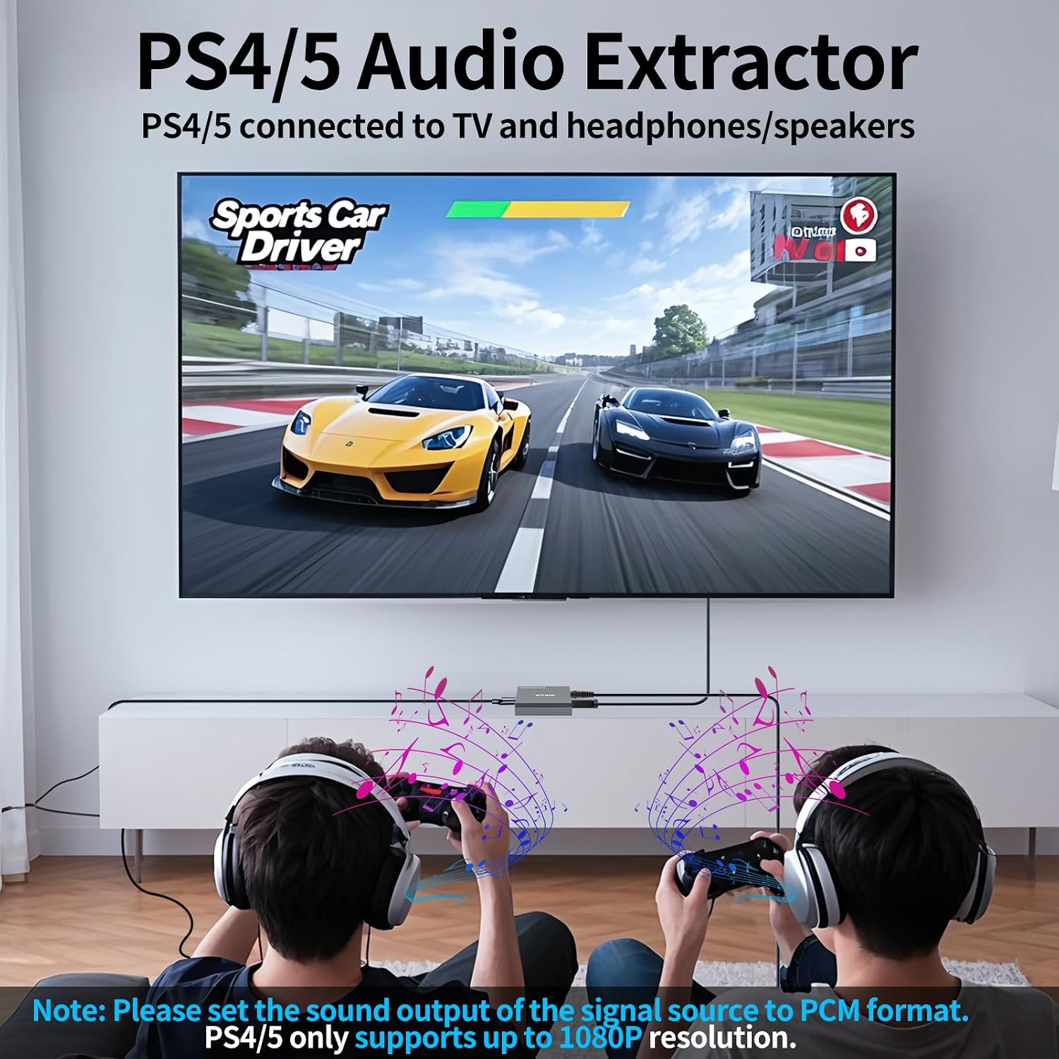 HDMI Аудио сплиттер 4K60 HDMI - Оптический S / PDIF + 3,5 мм AUX Аудио адаптер сплиттер-конвертер, поддерживает HDCP и цифровое аудио DTS 5.1 PCM HDMI Аудио экстрактор, фото 4