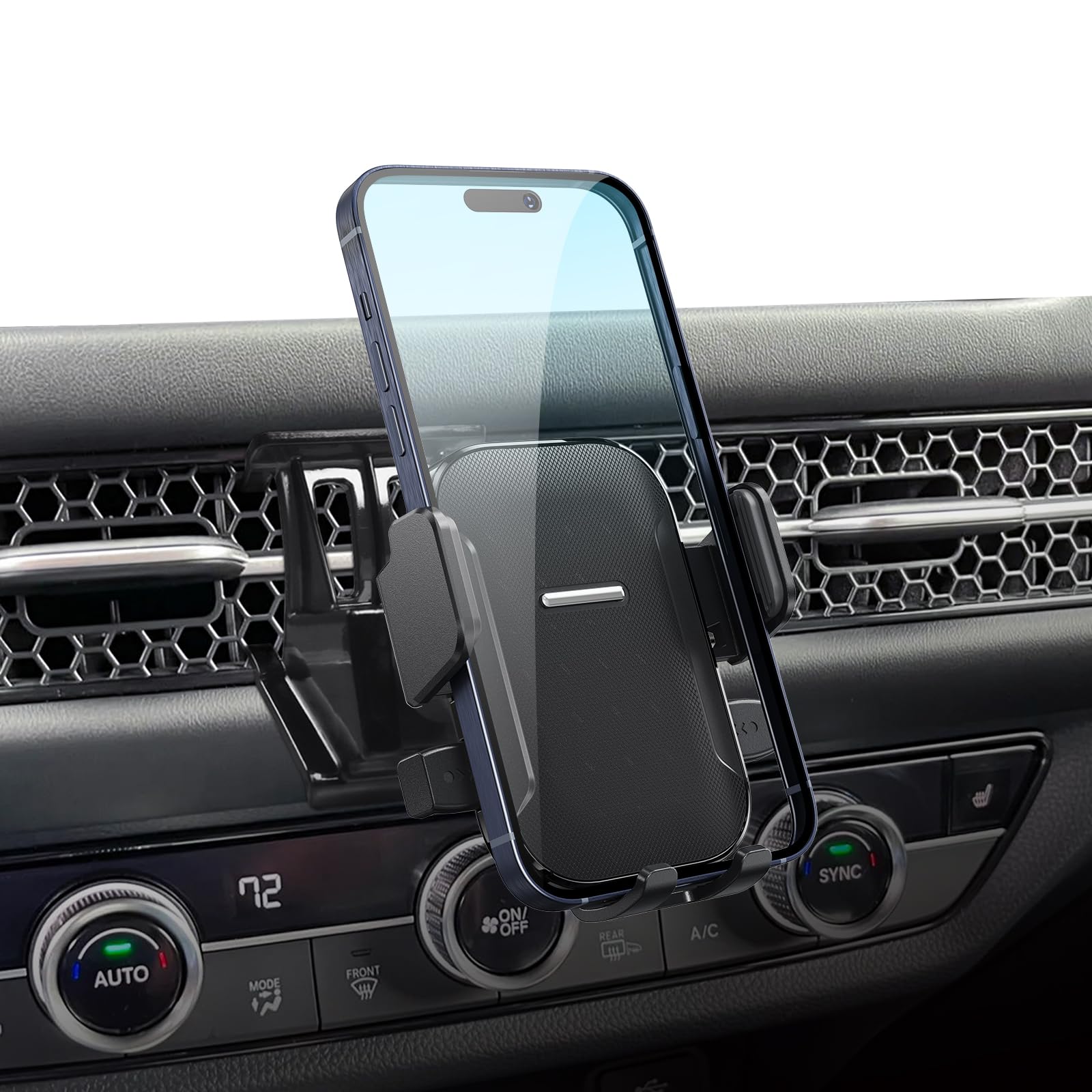 【BIXUAN】New Honda Civic Smartphone Holder for Civic 11th Generation FL (2021.9~), FL1 FL4 Smartphone Stand, Honda Civic Car Accessory, 360-Degree Rotation, Detachable, Non-Slip Cell Phone Holder Civic FL Type