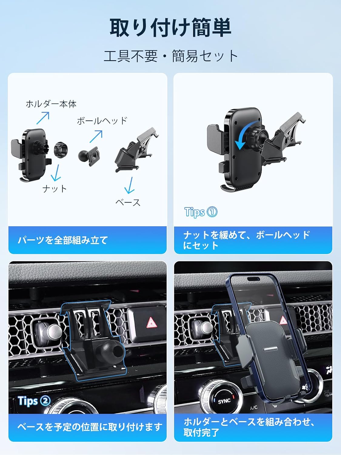 【BIXUAN】 Новый держатель для смартфона Honda Civic для Civic 11-го поколения FL (2021.9~), подставка для смартфона FL1 FL4, вращающийся на 360 градусов, фото 6