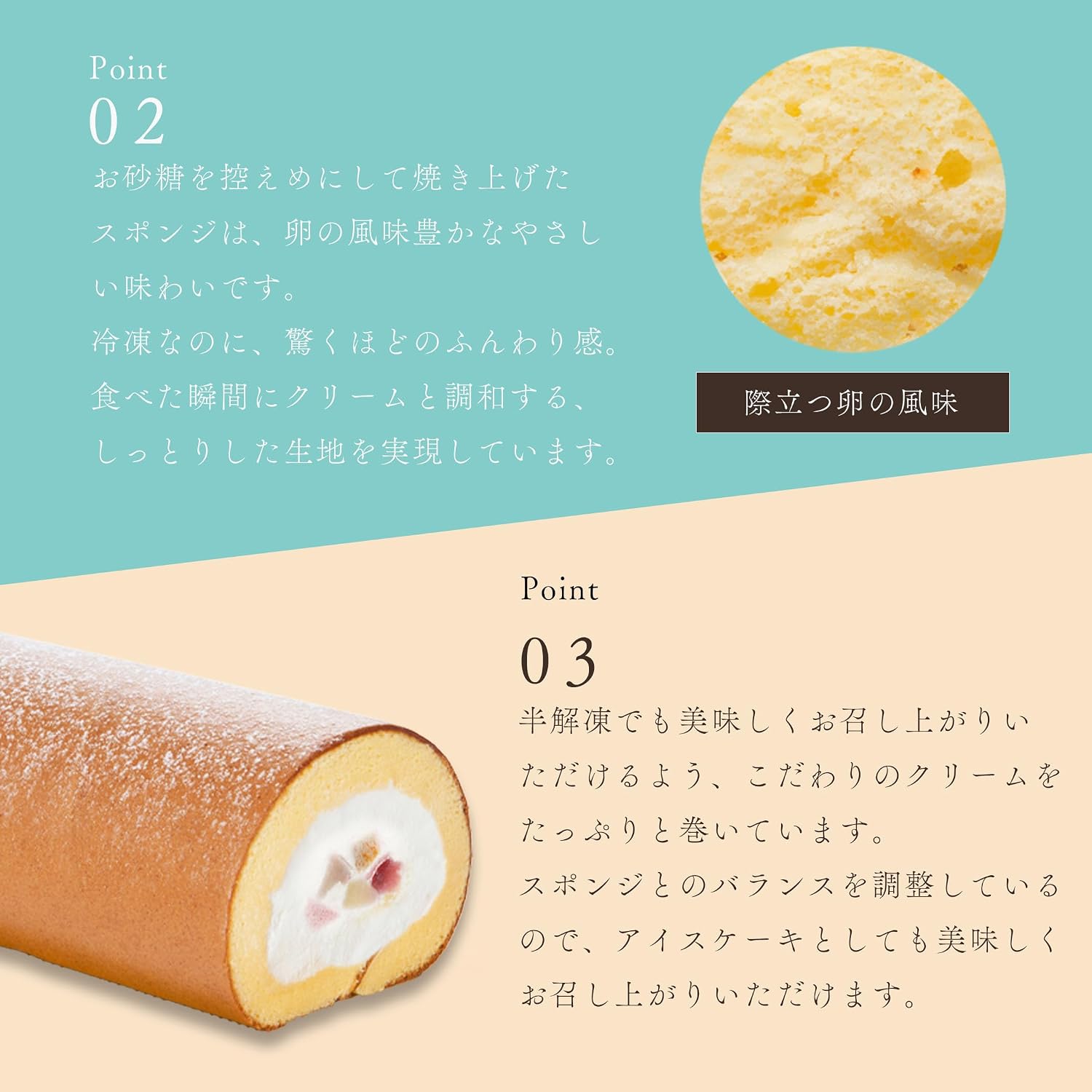 Авторский надзор Ange Blanc 【Сезонный фруктовый рулет-торт】 16-сантиметровые сладости ручной работы, скромная сладость / Замороженный торт, рулет из замороженных сладостей / пышный торт, Хоккайдское сырое молоко, свежие сливки, Много западных сладостей, подарок на день рождения, фото 4