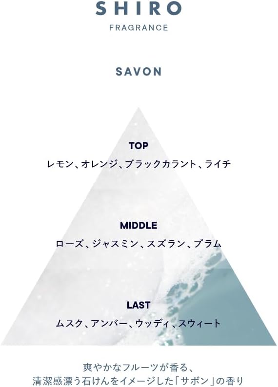 Духи SHIRO Savon Body Cologne, 3,4 жидких унции (100 мл), фото 3