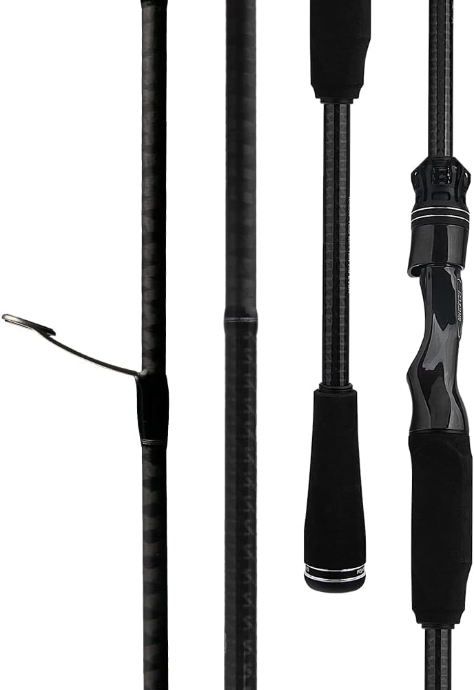 Удилище для морского окуня с ТИТАНОВОЙ рамой SiNRING Carbon общего назначения luer rod ML tone 1,98-2,43 м для морской рыбалки пресноводное углеродное удилище двойного назначения, фото 2