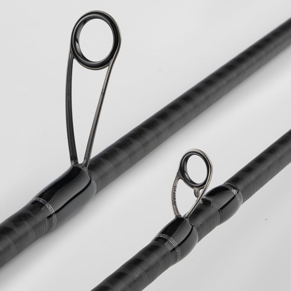 Удилище для морского окуня с ТИТАНОВОЙ рамой SiNRING Carbon общего назначения luer rod ML tone 1,98-2,43 м для морской рыбалки пресноводное углеродное удилище двойного назначения, фото 7