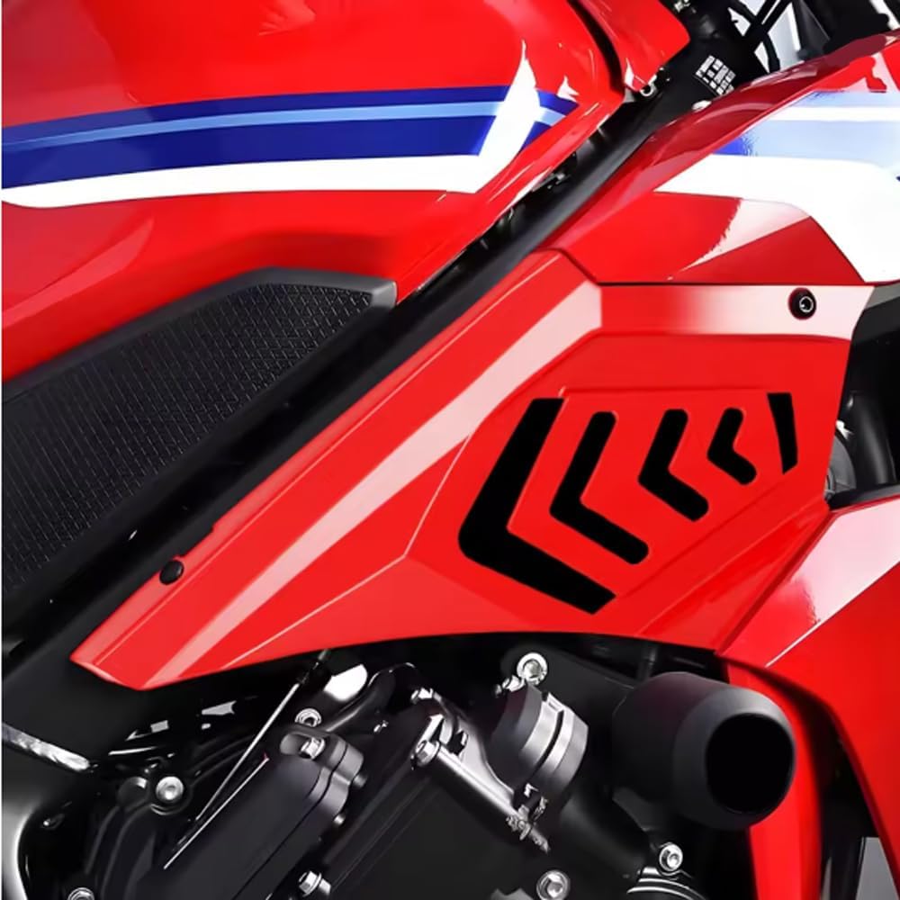 Для CBR650R cbr650r 2026 2025 2024 2026 Боковая крышка кузова, Боковая панель спойлера, Боковая накладка, Боковая крышка бокового спойлера (черный) [Параллельный импорт], фото 6